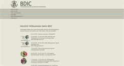 Desktop Screenshot of bdic.de